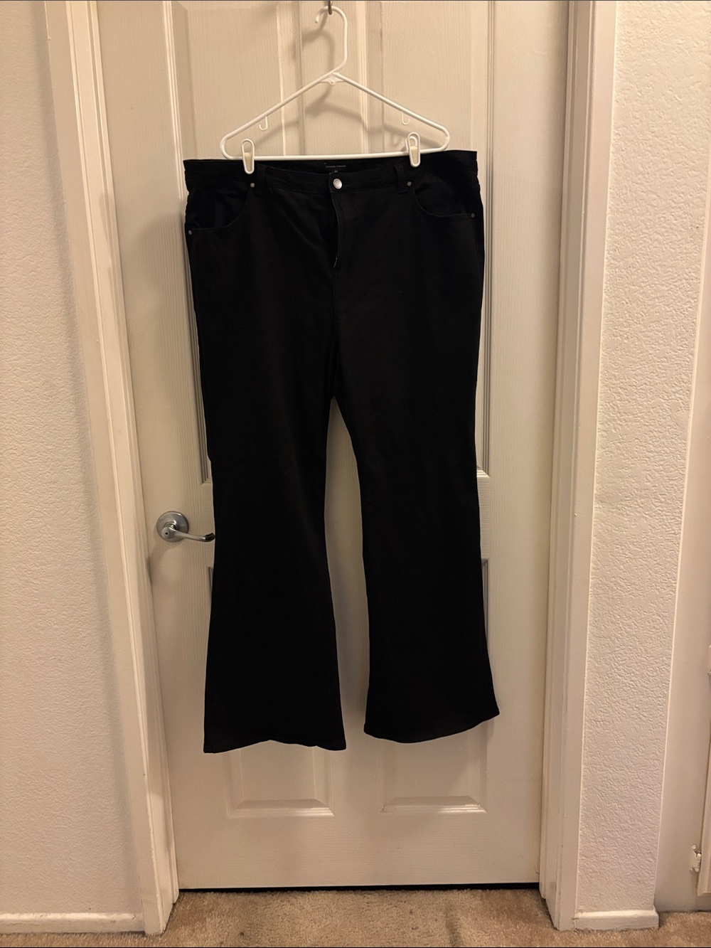 Universal Standard Black Flare Jeans